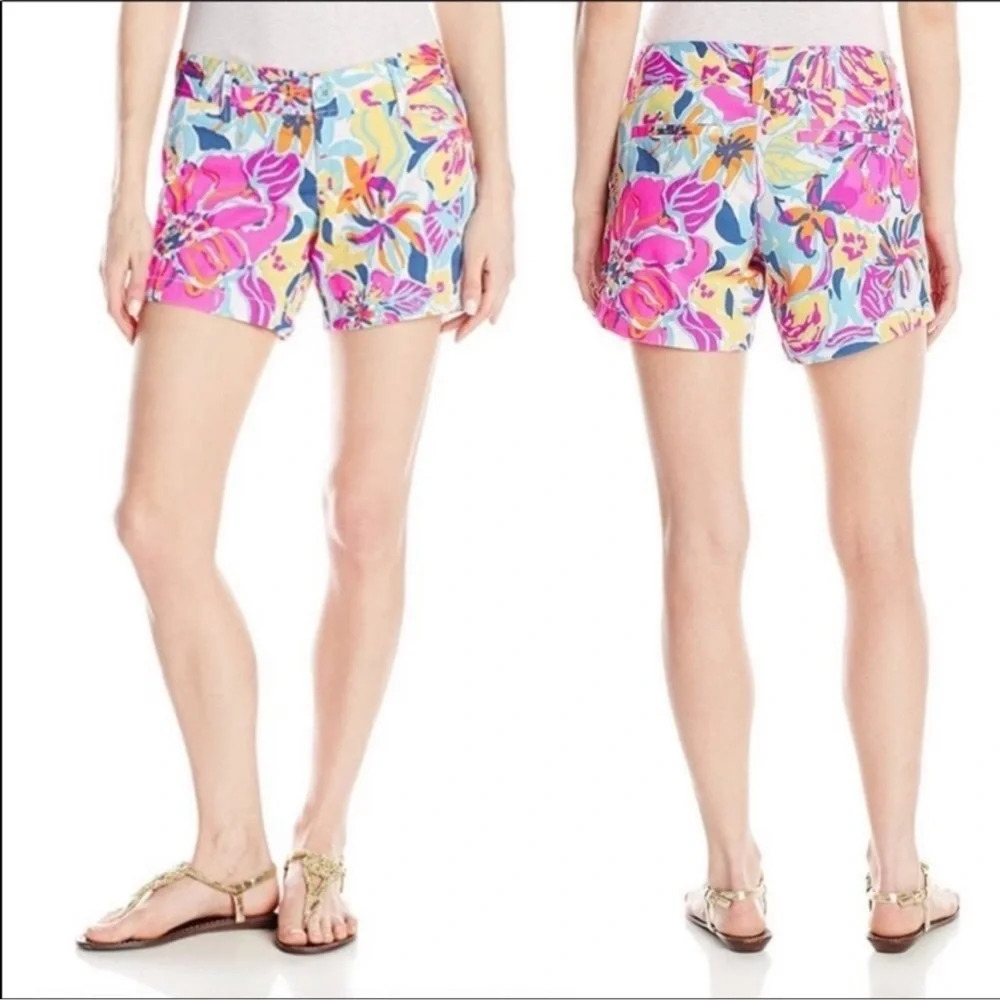 Lilly Pulitzer Besame Mucho The Callahan Short size 2 - Picture 5 of 12